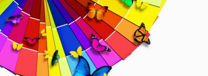 Magnificent Colorful Butterfly Fb Cover Facebook Covers